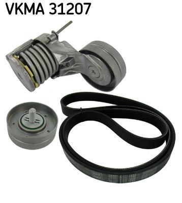 Kit de courroie d'accessoire (Courroie d’alternateur) SKF ref. VKMA 31207